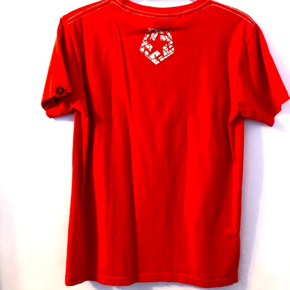 TRIBAL red t-shirt - Picture 2 of 3